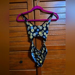 Moschino lingerie bodysuit, XS - black